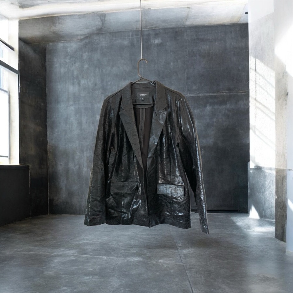 Black Pleather Jacket